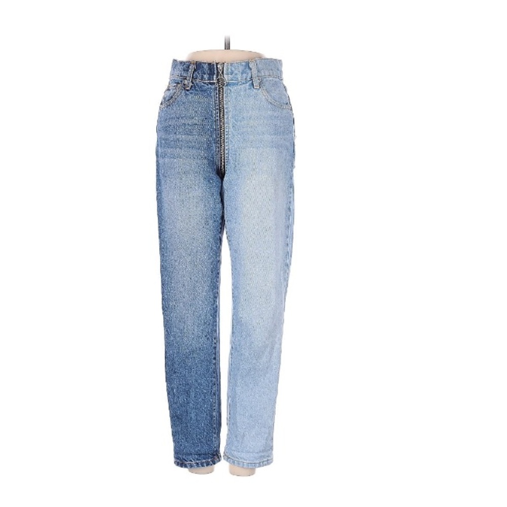 REVICE Blue Straight Leg Jeans with Vintage Appeal